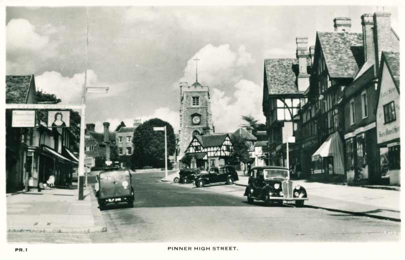 another view of Pinner High Street